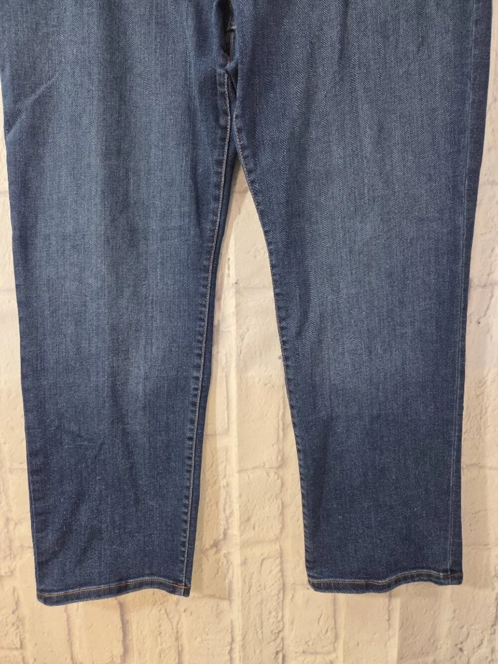 Chaps Denim 20W Medium Wash Denim Blue Faded Straight Leg Mid Rise Jeans